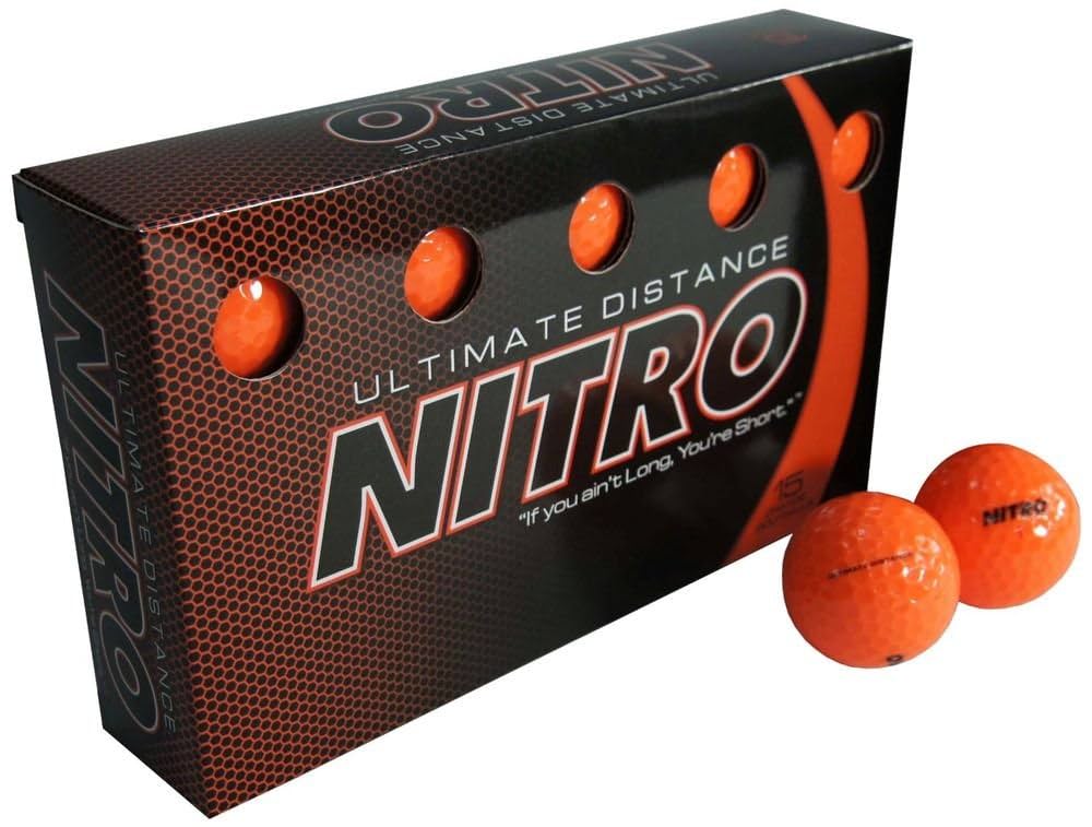 Amazon | NITRO(ニトロ) ゴルフボール Ultimate Distance 並行